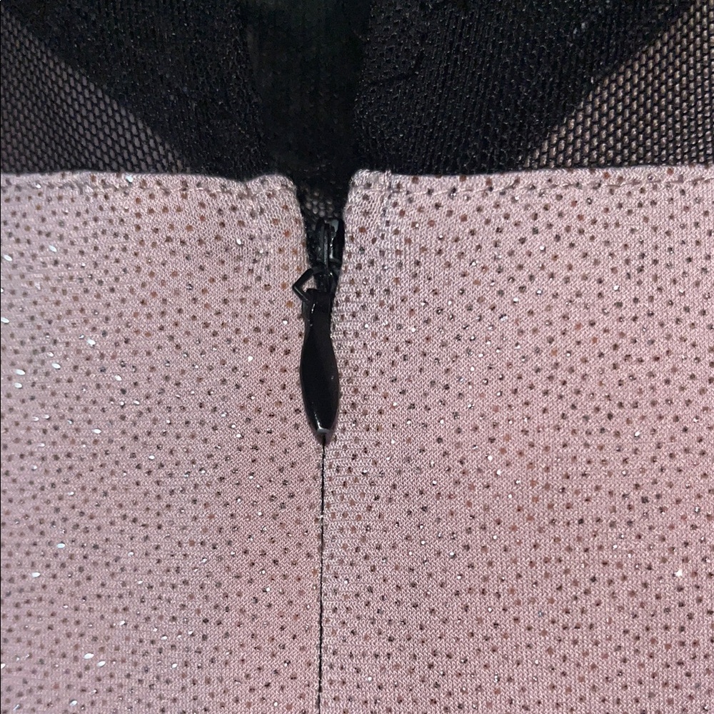 Black and tanish pink Sleeveless Romper by Enfocus Studio - Picture 8 of 13
